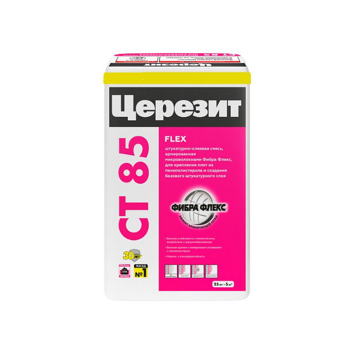 Ceresit CT 85 клей для плитки из пенополиCTирола