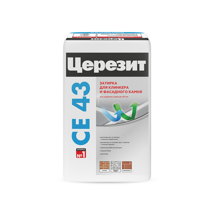 Ceresit CE 43 Затирка высокопрочная (25 кг)